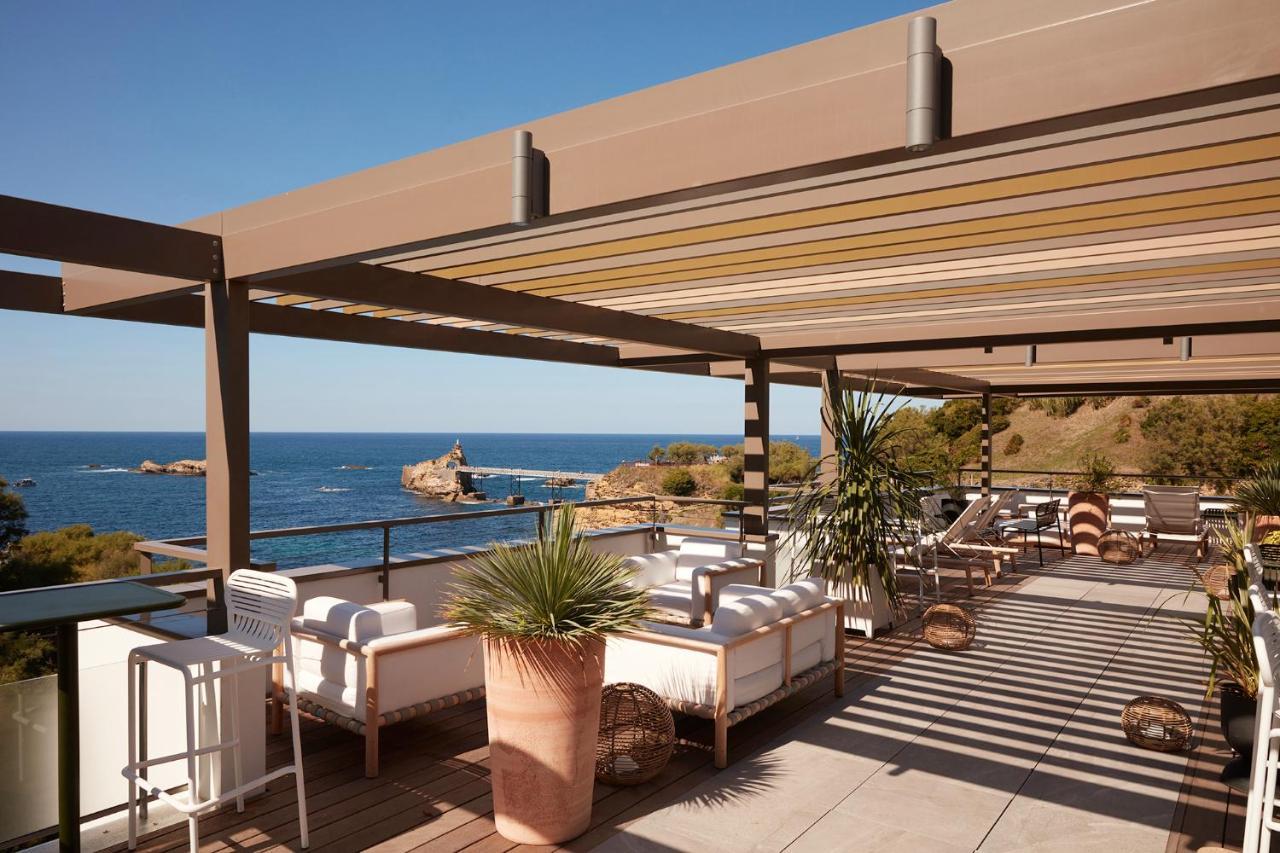 Hotel De La Plage Biarritz Exterior foto