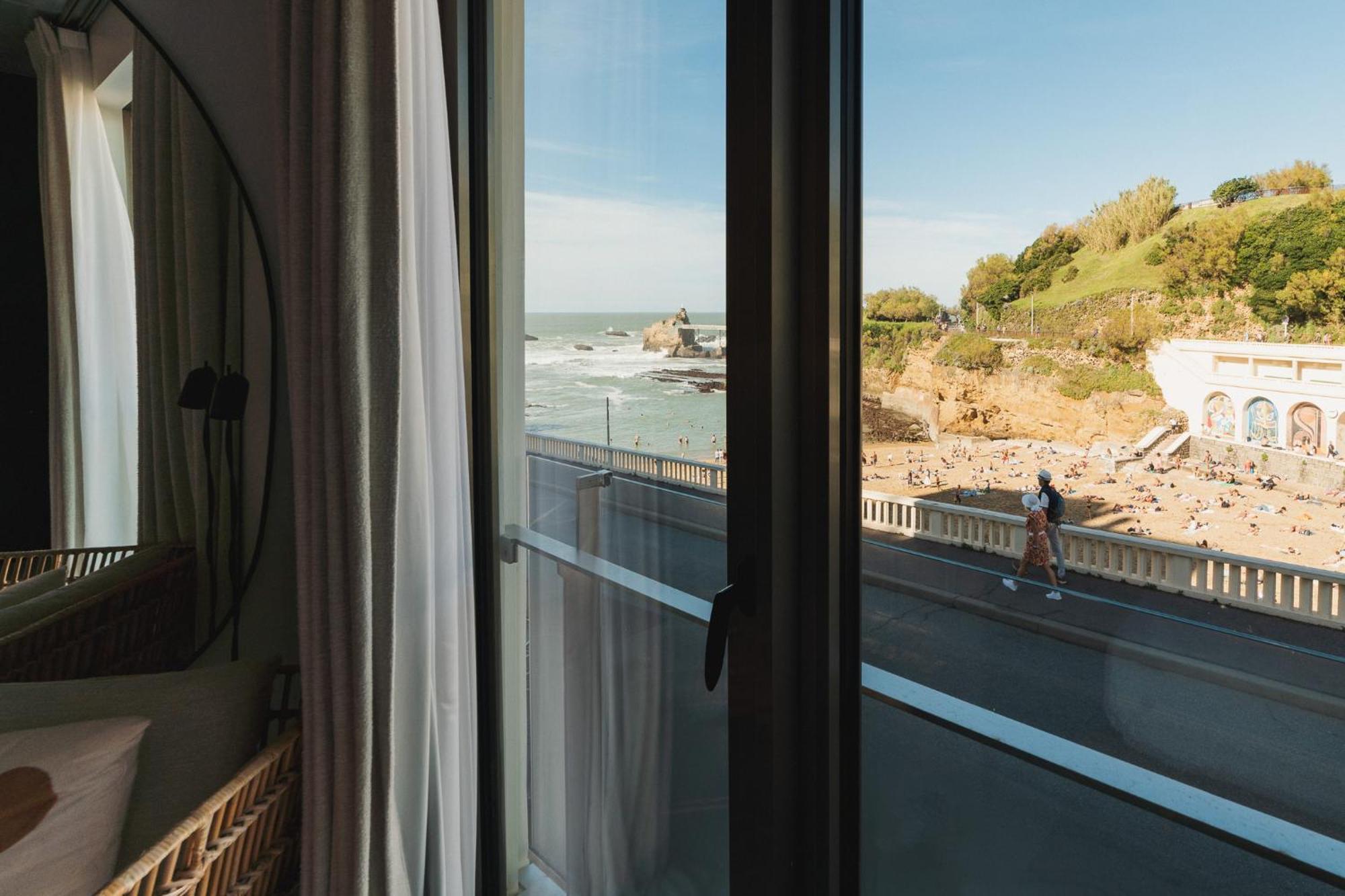 Hotel De La Plage Biarritz Exterior foto